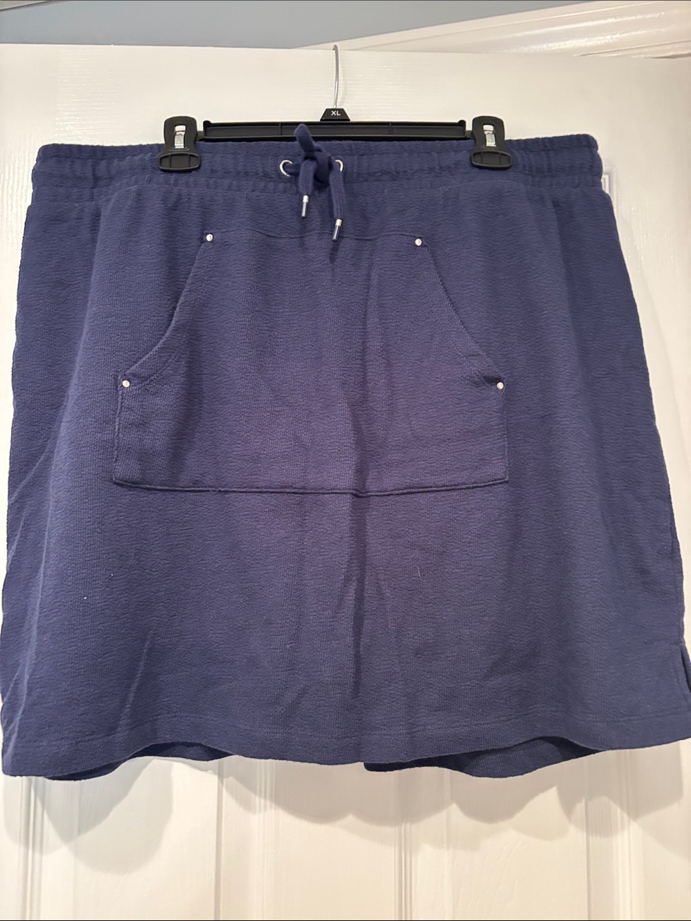Women's Sport Savvy Navy Drawstring Skort with Front Pocket